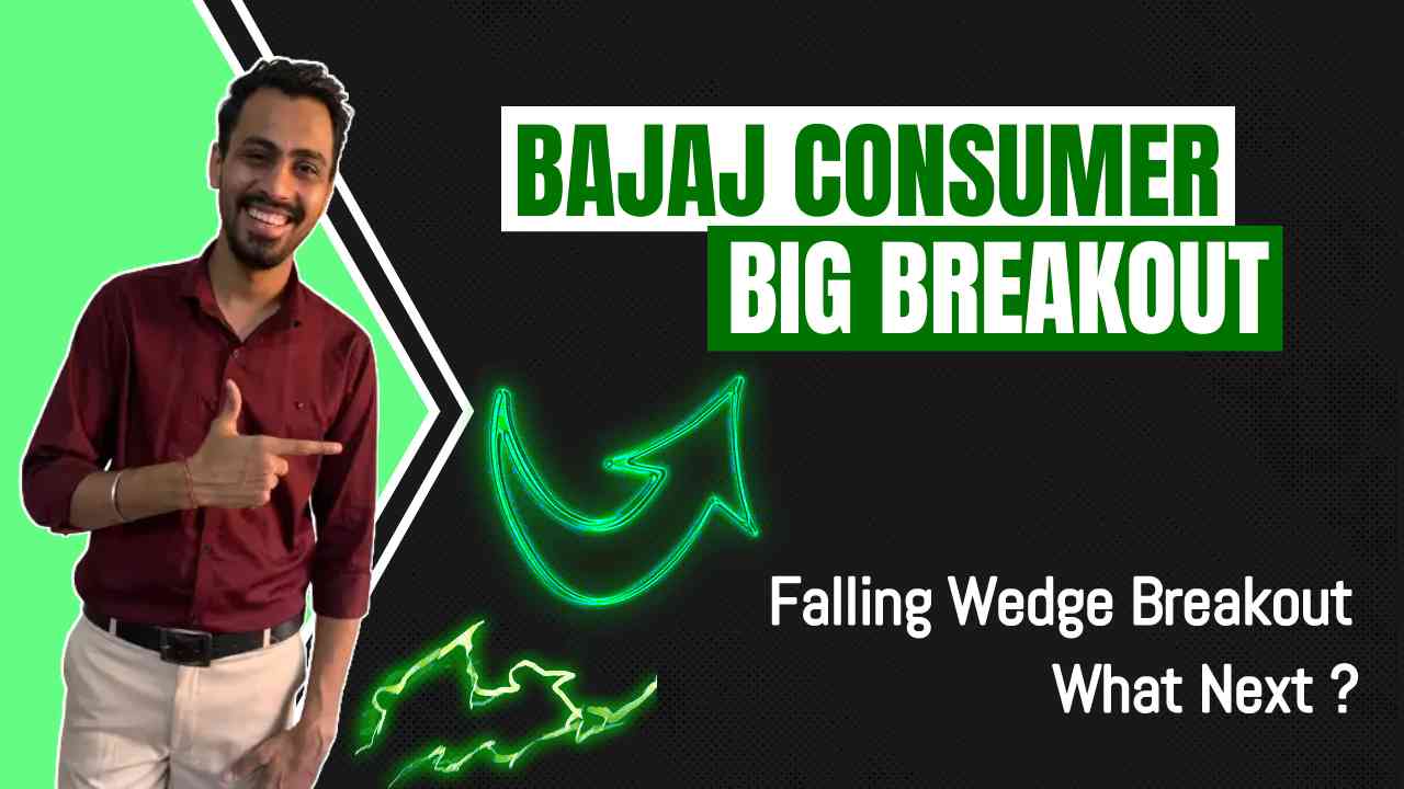 Falling Wedge Breakout in Bajaj Consumer Ltd